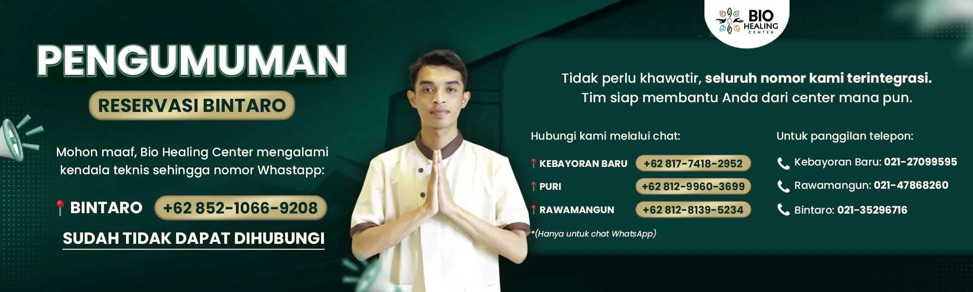 BINTARO BANNED ANNOUNCEMENT WEB