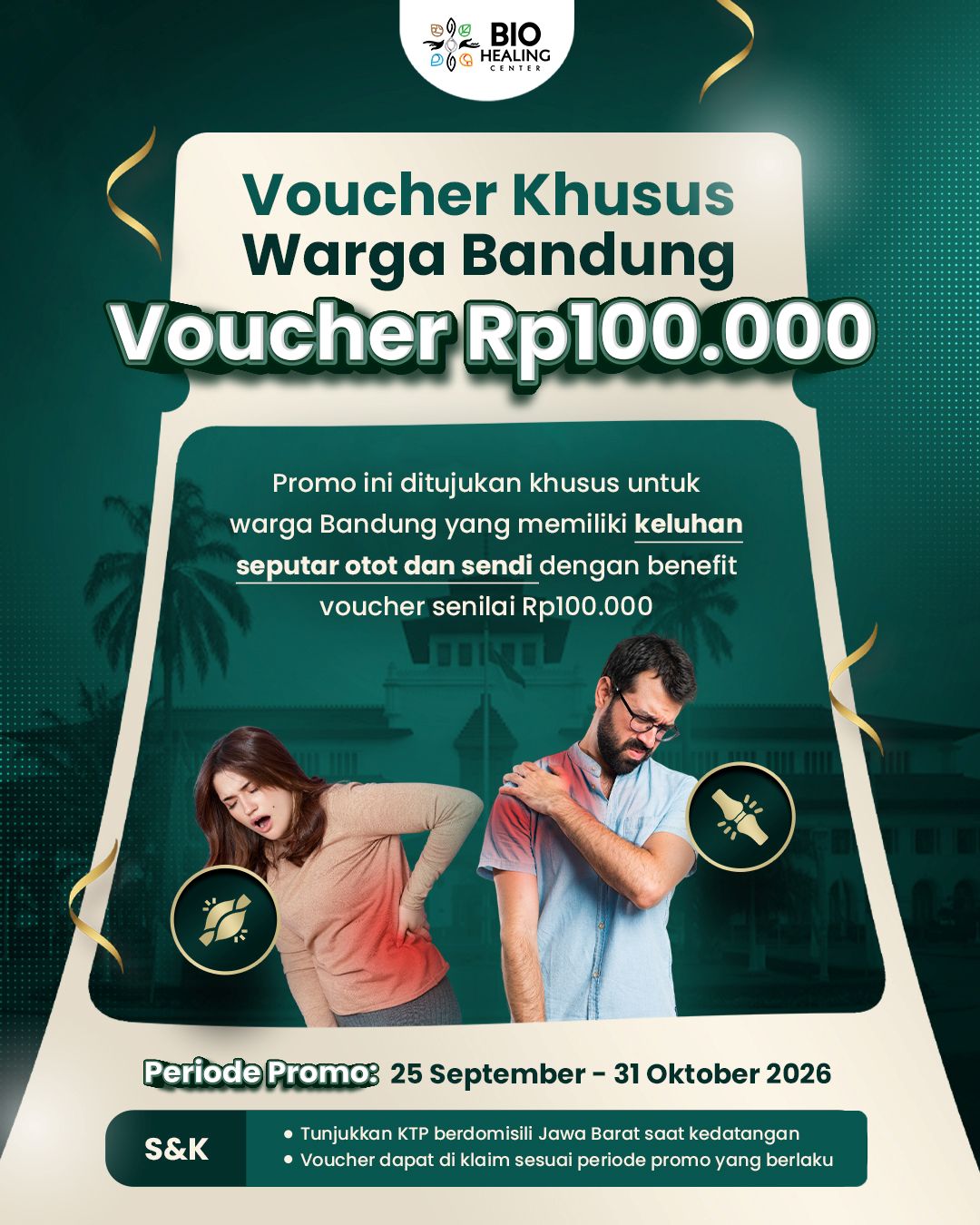 VOUCHER KHUSUS WARGA BANDUNG PROMO 3-5